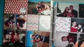 Completed Project Life Baby Album