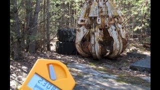 chernobyl 2012: the highly radioactive graphite crane claw