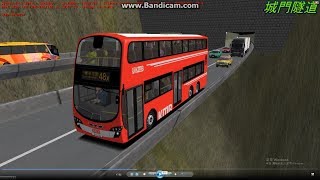 omsi 2 tour (1293) KMB 48X 禾輋 - 灣景花園 Wo Che - Bayview Garden @ Volvo b9TL  城市脈搏