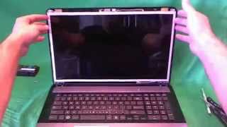 Toshiba Satellite L875D Laptop Screen Replacement Procedure