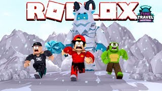 ROBLOX - HOW TO SURVIVE THE SCARIEST ICE YETI EVER!!!
