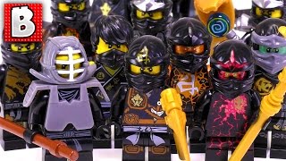 Every LEGO Ninjago Cole Minifigure Ever Made!!! | Rare NRG Cole | Collection Review