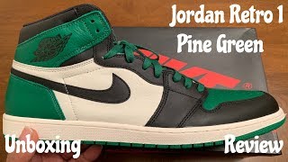 Jordan Retro 1 Pine Green. Detailed Review + On Foot w/McFly KOF.