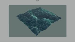 Maya Bifröst Ocean Simulation System (BOSS) animated foam test