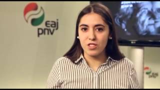 Nagore Urueña:" He venido al homenaje a las mujeres abertzales para reconocer su labor hasta hoy"
