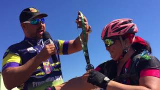 Atleta plus size emociona público na prova de mountainbike na tvn Brasil com Lcaso e Fabão