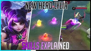 New Hero Lylia Skills Fully Explained! | Mobile Legends - New Hero | MLBB