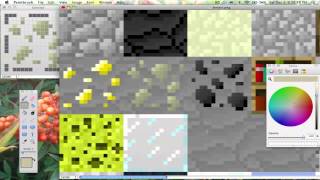 Minecraft Texture Pack Speedart 2 | Natural Blocks Part 2