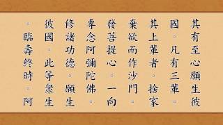 《无量寿经》读诵木鱼版 (全集) 高清HD版