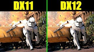 Star Wars Battlefront 2 Beta DX12 Vs DX11 GTX 1080 TI Ultra Frame Rate Comparison