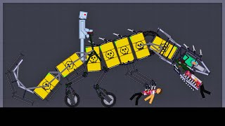 БЕЗУМНЫЕ РОБОТЫ СДЕЛАЛИ ОГРОМНОГО РОБОЗАВРА | PEOPLE PLAYGROUND