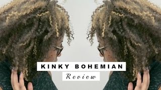 HONEST REVIEW OF FREETRESS KINKY BOHEMIAN BRAID TP4/27 CROCHET BRAIDS