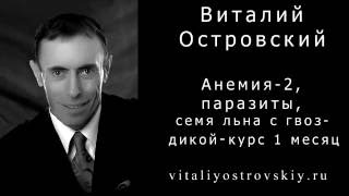 Анемия - 2, паразиты. Семя льна с гвоздикой. Курс 1 месяц. Льняное семя с гвоздикой от анемии.