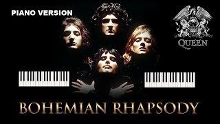 Queen - Bohemian Rhapsody - Freddie Mercury (Piano Cover)