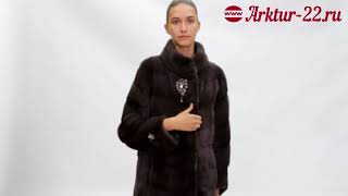 Полупальто из шкур норки №131