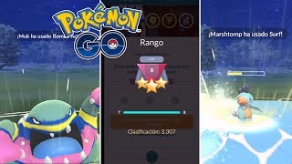 SUBO DOS RANGOS CON ESTE EQUIPO SIN LEGENDARIOS NI LEGACY EN EL GO BATTLE! [Pokémon GO-davidpetit]