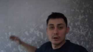 Декоративная штукатурка в сочетании с перламутровой краской!