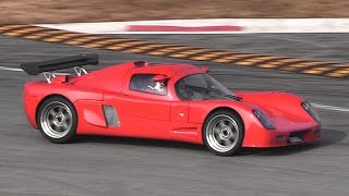 Monza Track Day 29/1/2017 - Ultima GTR, Uno Turbo LOUD Backfires, GT-R R35 BOV...