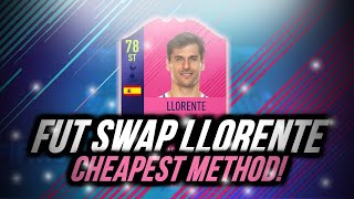 FIFA 18 FUT SWAP LLORENTE SBC CHEAPEST METHOD! FUT SWAP PLAYER SBC 1!