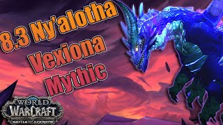 BFA - 8.3 MYTHIC Vexiona Raid Testing! Ny'alotha, the Waking City! Destruction Warlock!