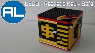 LEGO - Safe [REALISTIC KEY MECHANISM] with Tutorial