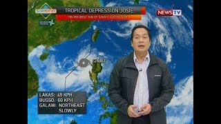 BT: Bagyong Josie, weather update as of 12:10 p.m. (July 21, 2018)