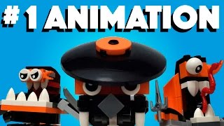 LEGO Mixels Nindjas  Movie #1 | Bricks and Clay Play