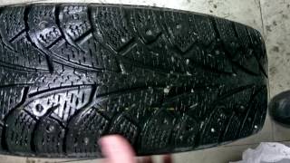 Шина ханкук ( hankook winter i pike)  после 4-5 зим эксплуатации