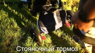 Детский трехколесный велосипед-коляска Crosser  T-350(500) с функциями прогулочной коляски