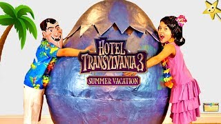 Hotel Transylvania 3 GIANT HATCHING SURPRISE EGG Sends Kids on Summer Vacation + Surprise Toys
