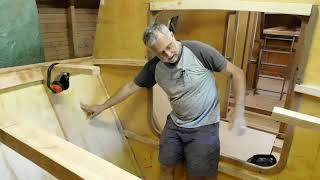 First steps in the bow section and forepeak - SV Tapatya EP48