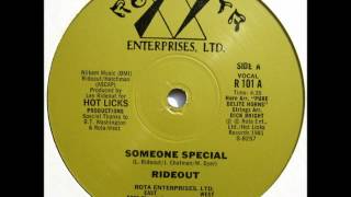 Rideout - Someone Special