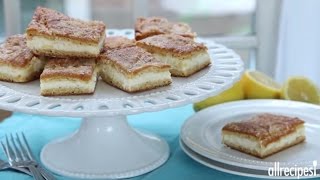 How to Make Lemon Cream Cheese Bars | Dessert Recipes | Allrecipes.com