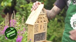 Der 1000 gute Gründe-Gärtner: So zaubert ihr ein Bienenhotel!