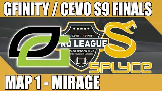 OpTic Gaming vs Splyce | Map 1 (Mirage) Gfinity/CEVO Season 9 Finals in London (29.04.2016)