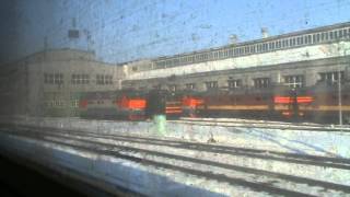 Отправление от станции Вязьма на ЭР2Т-7140