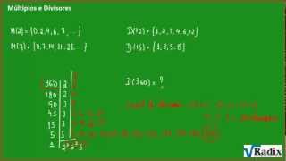 Múltiplos e Divisores
