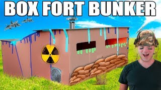 100% INDESTRUCTIBLE BOX FORT BUNKER!! ??