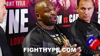 DILLIAN WHYTE RAW AND UNCUT FULL POST-FIGHT PRESS CONFERENCE AFTER 6TH ROUND KO OF LUCAS BROWNE