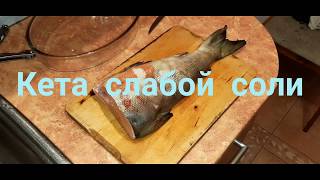 Как солить кету