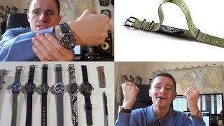 New Watch Strap & Bracelets for 2016! - Colareb, Hadley Roma, Bonnetto Cinturini & Squale Nato