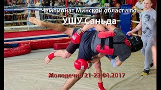 Ушу Саньда Чемпионат Минской области 22 04 17 wudeschool