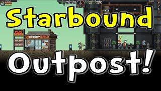Starbound Nightly - The New Outpost Village!