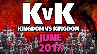 Lords Mobile - June 2017 KvK - 20 Million Kills- NEW RECORD