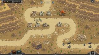 Прохождение Kingdom Rush Frontiers Veteran - Level 4 Дюны Отчаяния Heroic