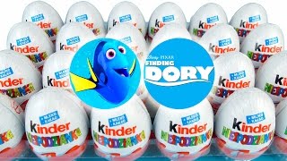 24 Jajko Niespodzianka Gdzie Jest Dory Kinder Niespodzianki Finding Dory, Nemo Kinder Jajka