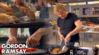 Gordon Ramsay Demonstrates Basic Cooking Skills | Ultimate Cookery Course