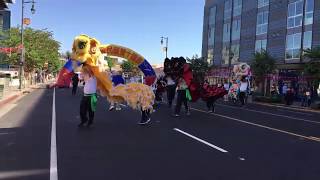 美國美天電視： 洛杉磯華埠歡欣鼓舞慶祝雙十升旗典禮 2019