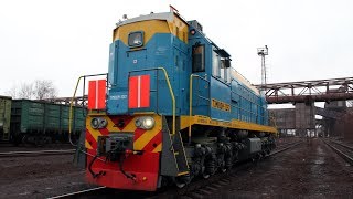 Маневровый тепловоз на МГОКе