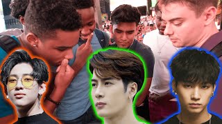 Asking NYC Strangers to Pick the Most Handsome GOT7 Member?!